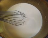 向井理♡菜っ葉のクリームソースかけご飯作り方5写真