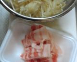 ★簡単ウマイ♪豚肉とえのきのすき煮作り方1写真