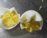 お弁当に♪転ばないゆで卵♪作り方3写真