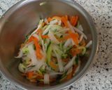 簡単☆美味しい☆サラダ白和え作り方1写真