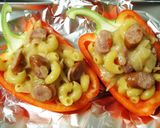 器ごと食べられるパプリカグラタン作り方7写真