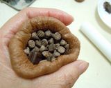 ブリオッシュ　アレンジ　ココアチョコ♪作り方6写真
