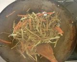 根三つ葉のきんぴら作り方4写真
