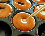 タコ焼き機で♪フォンダンショコラ？作り方4写真