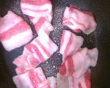 超カンタン　シンプル豚玉子焼き作り方2写真