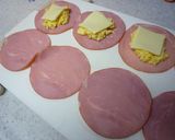 ☼オーブンで焼く♪チータマ入りハムカツ作り方4写真