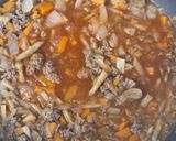 ルウ半箱で10杯！かさましごぼうカレー作り方3写真