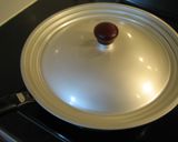 塩サバと長ネギのサッと焼き蒸し作り方6写真