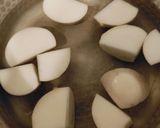 かぶとわかめの豆腐味噌汁作り方3写真