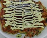 九条ねぎとひき肉のお好み焼き作り方7写真