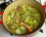 冬野菜とウインナーのあったかスープ♡作り方3写真