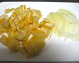フライパンでパパッと☆お揚げできつね丼作り方1写真