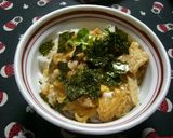 フライパンでパパッと☆お揚げできつね丼作り方9写真