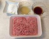 簡単☆時短５分☆ふんわりしっとり肉そぼろ作り方1写真