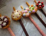 華かんざし❀　ポッキーdeグラスマーカー作り方5写真