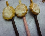 華かんざし❀　ポッキーdeグラスマーカー作り方2写真