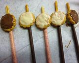 華かんざし❀　ポッキーdeグラスマーカー作り方4写真