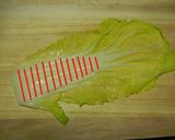 【農家のレシピ】ロール白菜しょうがあん作り方1写真
