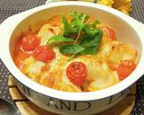 ☆*☆餃子とトマトの簡単グラタン☆*☆作り方4写真