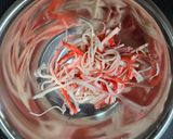 白菜のカニかまサラダ作り方4写真