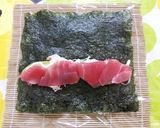 まぐろ入り♪カリフォルニアロール作り方5写真