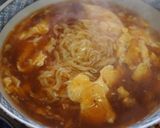 辛ラーメンアレンジ☆酸辣担々麺作り方5写真