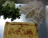 ☆大根と油揚げのサラダ＆ごまドレッシング作り方1写真