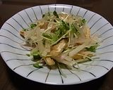 ☆大根と油揚げのサラダ＆ごまドレッシング作り方4写真