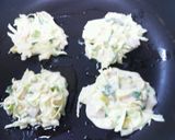 白だしで幼児食♪かわいいお好み焼き作り方3写真