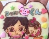 似顔絵チョコ★バレンタインに作り方8写真