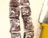 もち～っ♪HMチョコ餅バナナケーキ作り方1写真