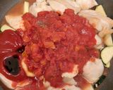 やわらか鶏むね肉のズッキーニラタトゥイユ作り方7写真