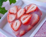 バレンタインに！ごろごろ苺の寒天ゼリー！作り方4写真