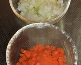 白菜と挽肉とチーズのミルフィーユ仕立て♪作り方1写真