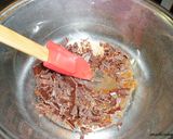 ベイクドチョコチーズケーキ　作り方6写真