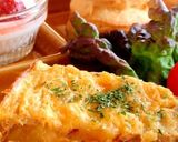 カフェ風*さつま芋のスパニッシュオムレツ作り方13写真
