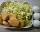 かなるンちの休日の朝のナゲットオムレツ作り方1写真