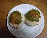 辛さが気持ちいい、”しそ焼きおにぎり（キムチバージョン）”でござーい。作り方4写真