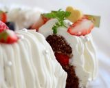可愛い♡ココアのエンゼルケーキ作り方7写真