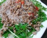 鯖そぼろ☆タイ風春雨サラダ作り方4写真