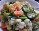 温野菜のイタリアンサラダ♪作り方1写真