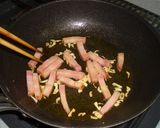 ＊なすとベーコンのトマトソースパスタ＊作り方6写真