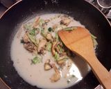 コクうまクリームパスタ作り方4写真
