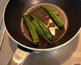 お星様オクラとチーズ卵焼き(お弁当)作り方2写真