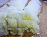 白菜の味噌ゴマ和え作り方2写真