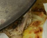 白菜と鶏のガーリックロースト作り方15写真