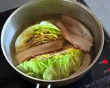 キャベツのあまざけ豚汁作り方4写真