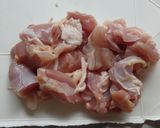 鶏肉とじゃが芋のジェノベーゼソース炒め作り方1写真