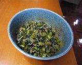 ごはんがすすむ！青菜ふりかけ作り方4写真