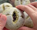 発酵なし抹茶と餡子のふわふわこめココパン作り方11写真